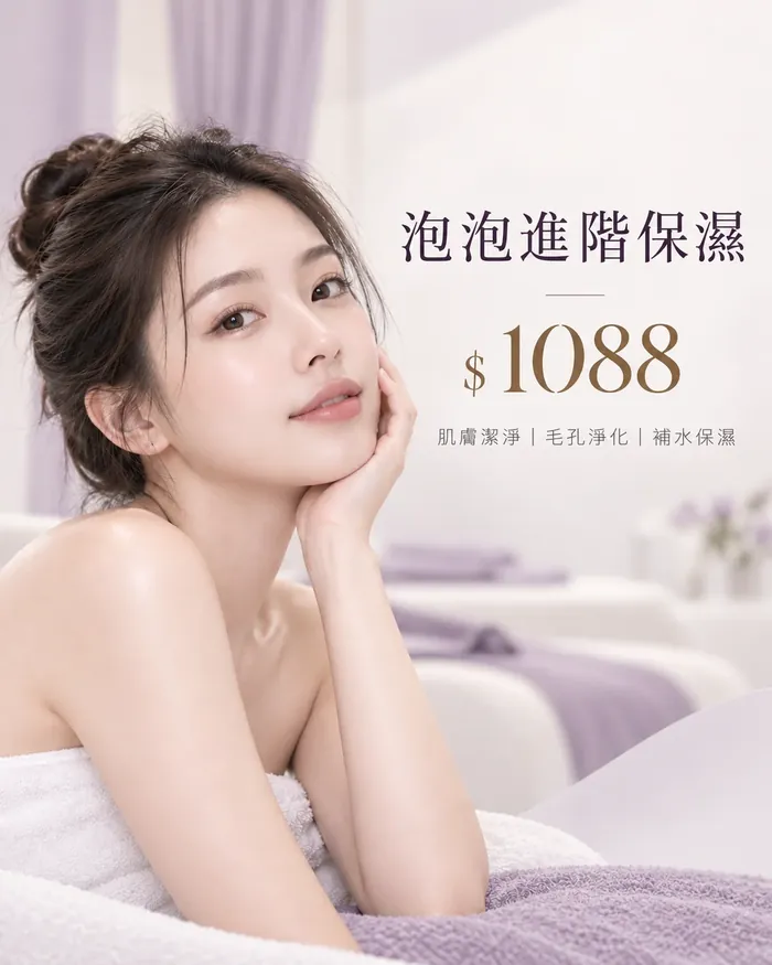 泡泡進階保濕 $1088